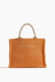 Marni Tote Bags Small Tote Bag in Orange Raffia