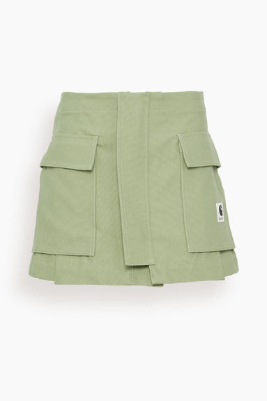 Sacai Shorts Carhartt WIP Skort in Light Green