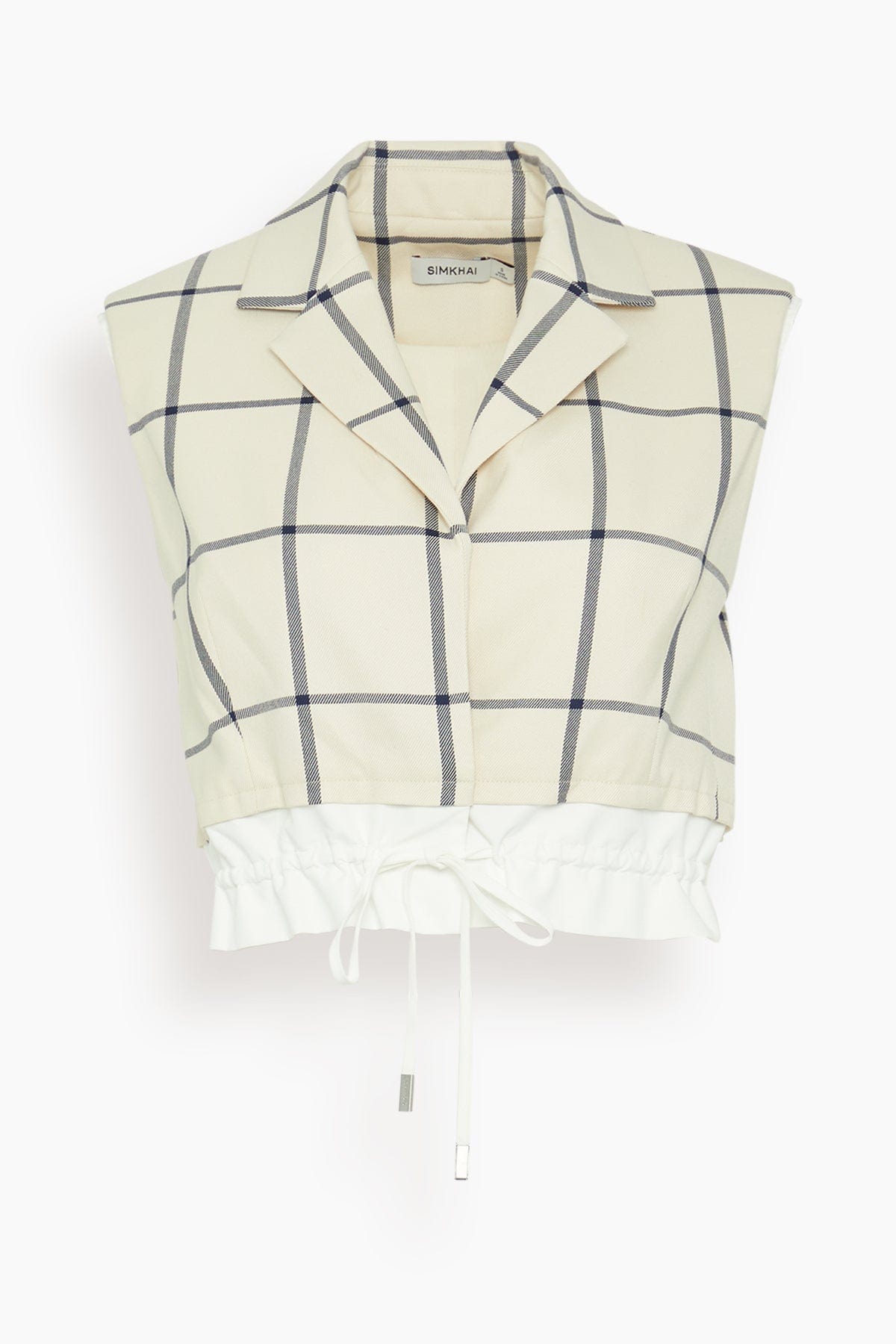 Simkhai Emmers Sleeveless Top in Eggshell Multi