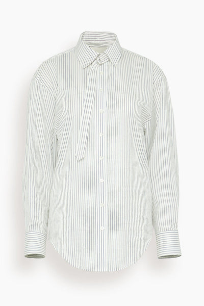 Aurora Top in Ecru/Black