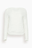 Proenza Schouler White Label Paloma Top in White