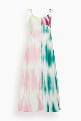 High Garden Maxi Dress in Tie Dye