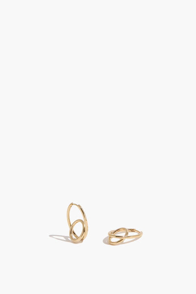 Spiralis Earrings in Gold