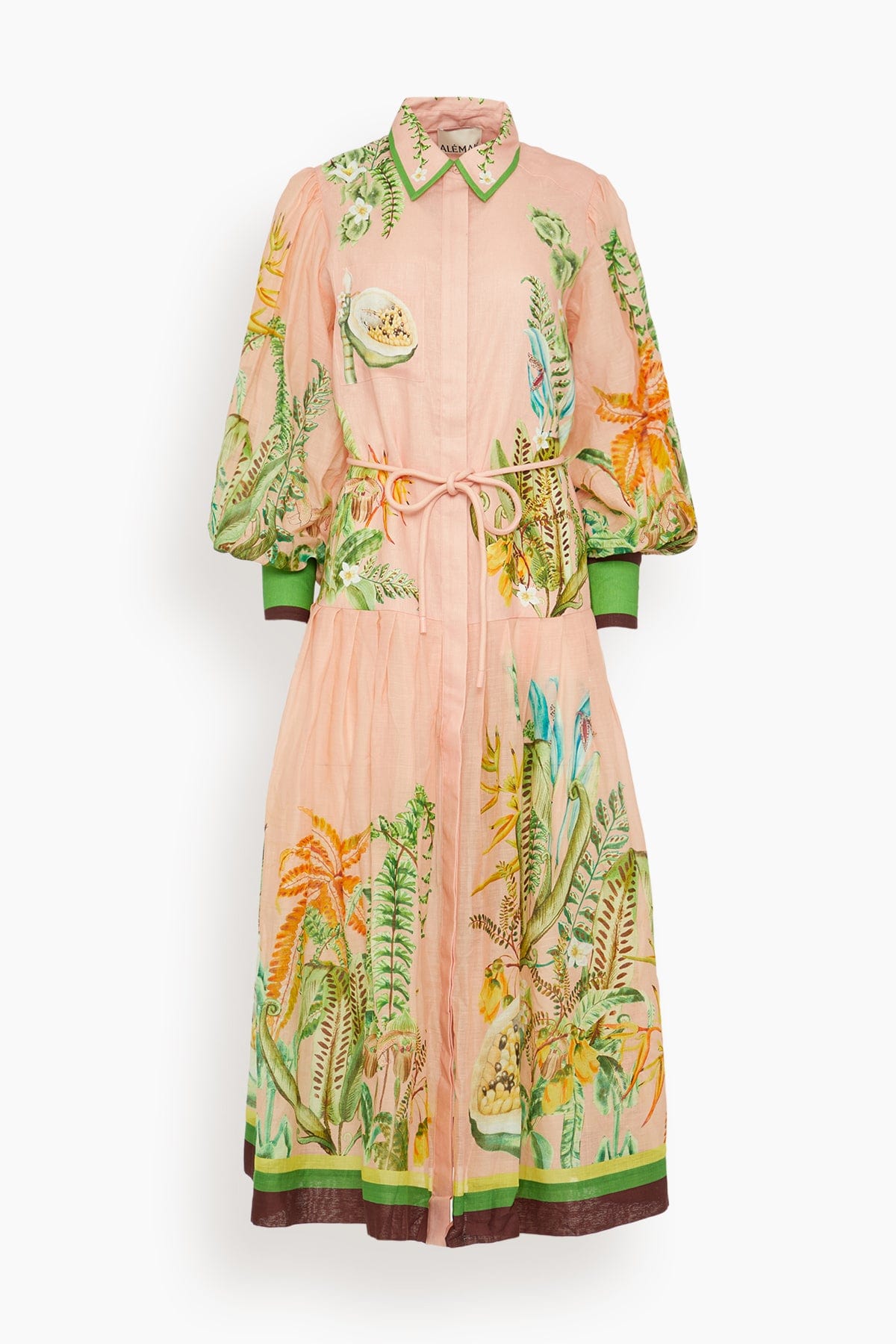 papaya casual dresses Papaya Floral Pisces Smocked Midi Dress