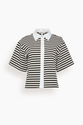 Wilson Shirt Jersey in White Black