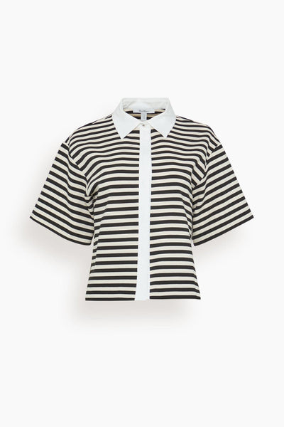 Wilson Shirt Jersey in White Black