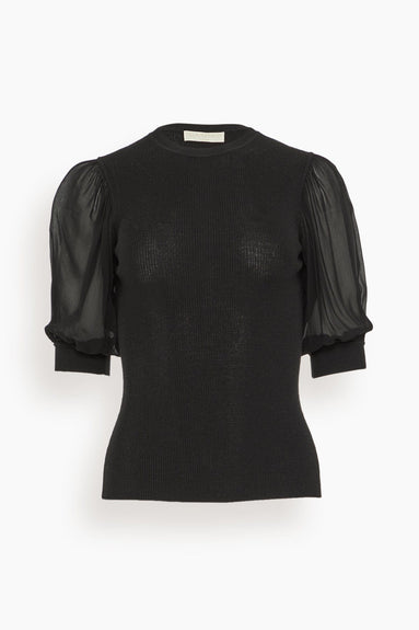 Ulla Johnson Tops Kayla Top in Noir Ulla Johnson Kayla Top in Noir