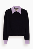 Plan C Sweater in Blue Lilac