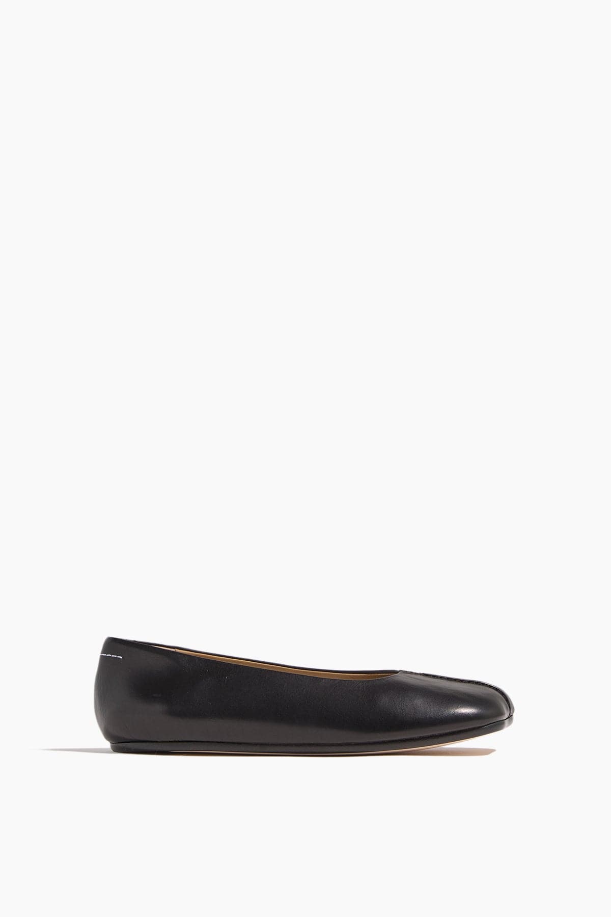靴 mm6 ballet shoe MM6 Maison Margiela Ballet Shoe - Black – Kith