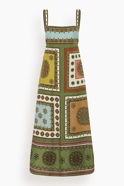 Contina Day Dress in Multi