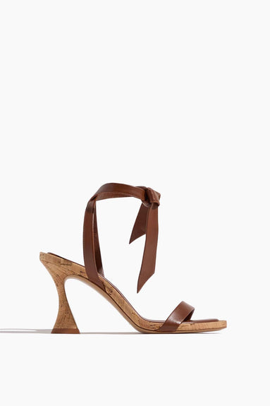 Alexandre Birman Strappy Heels Ankle Wrap Clarita Sandal in Espresso Alexandre Birman Ankle Wrap Clarita Sandal in Espresso