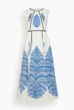 Giambattista Valli Casual Dresses Dress in Ivory/Blue Dress in Ivory/Blue