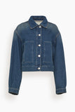 Isabel Marant Jackets Josephine Jacket in Faded Blue Josephine Jacket in Faded Blue