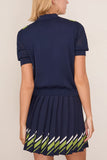 Tanya Taylor Camilla Top in Maritime Blue
