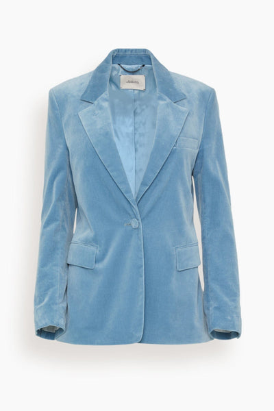 Elegance Softness Jacket in Shaded Blue
