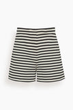 Max Mara Onirica Shorts in White Black