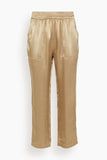 Raquel Allegra Pants Trapunto Pant in Sand