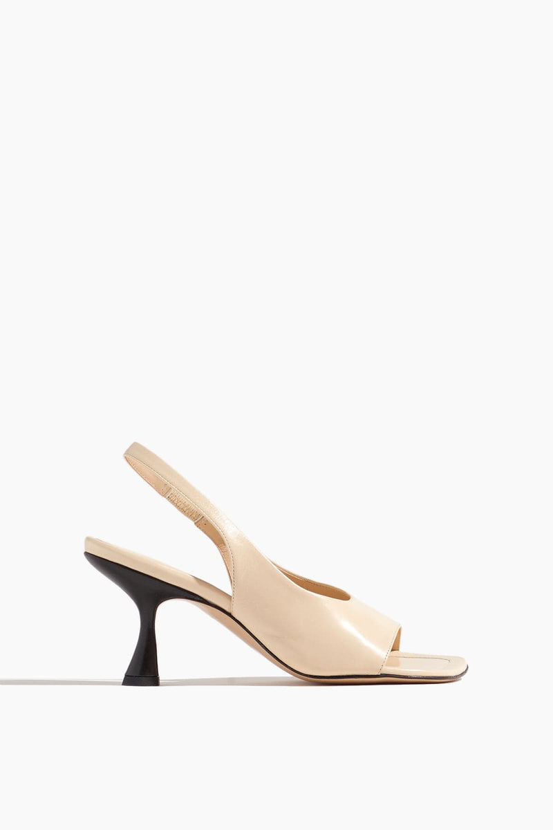 Cream slingback sale kitten heels