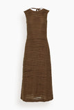 Proenza Schouler White Label Laura Dress in Wood