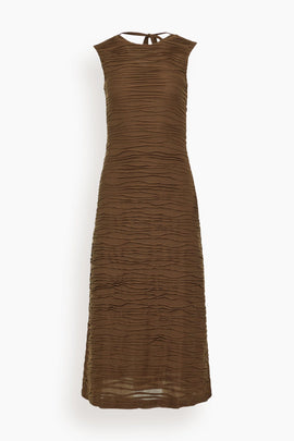 Laura Dress in Wood