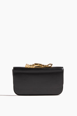 Watch Belt Wide Bag in Black