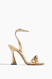 Alexandre Birman Strappy Heels Clarita Bell Sandal in Golden