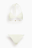 MORE NOIR Maya Bikini in Alabaster Cream