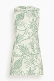Lemlem Persinna Dress in Mokata Green