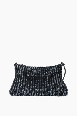 Asta Shoulder Bag in Dark Sapphire Knit