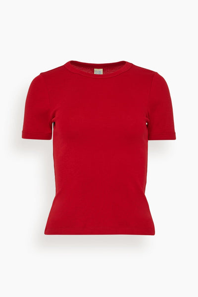 Car Tee in Red