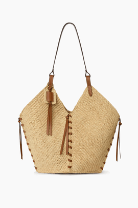 Tampa Shoulder Bag in Natural/Cognac