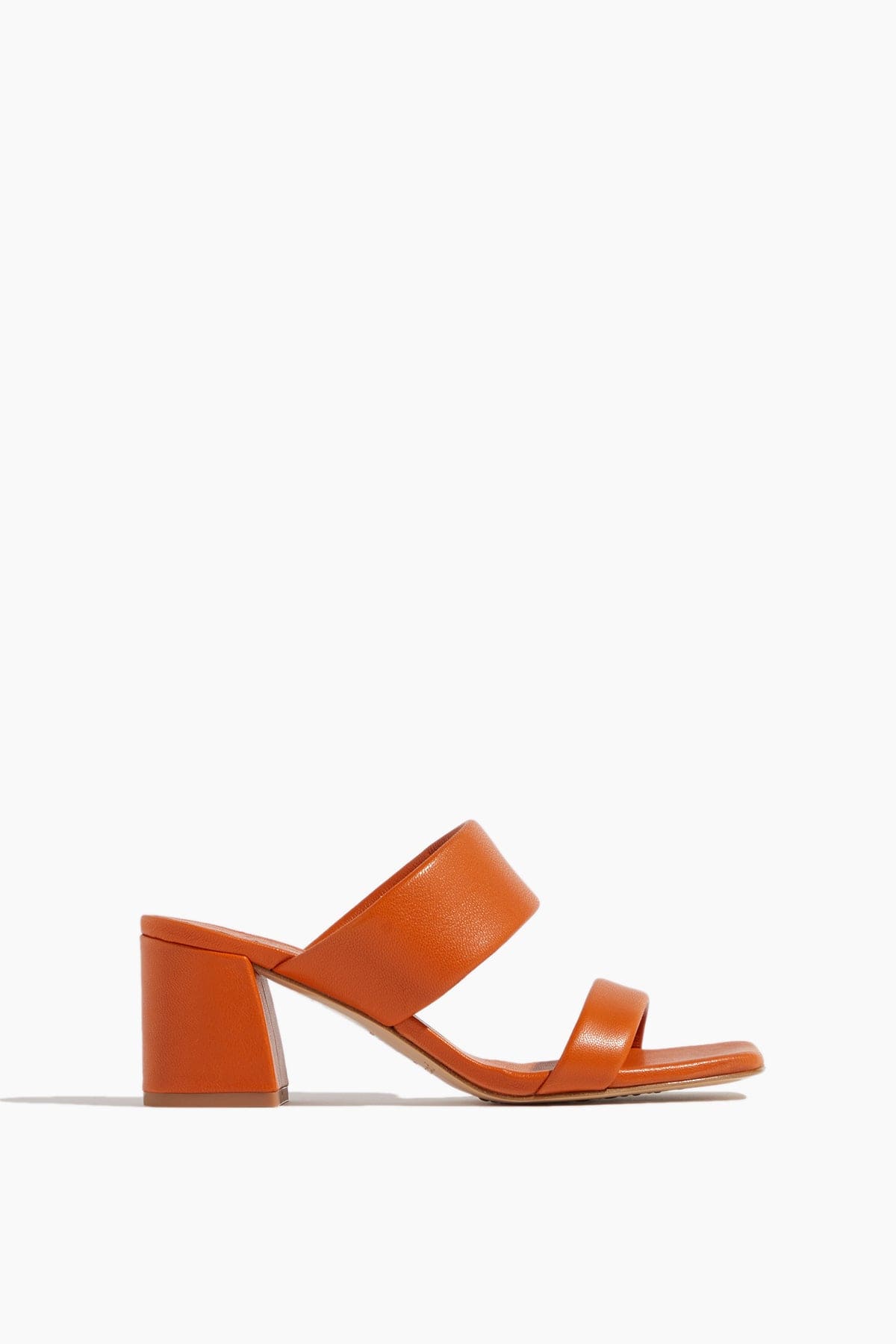Pedro Garcia Strappy Heels Isela Heel in Squash Soft Kid Pedro Garcia Isela Heel in Squash Soft Kid