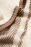 ChappyWrap Dockside Stripe Blanket in Sepia