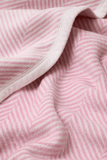 ChappyWrap Harborview Herringbone Blanket in Blush