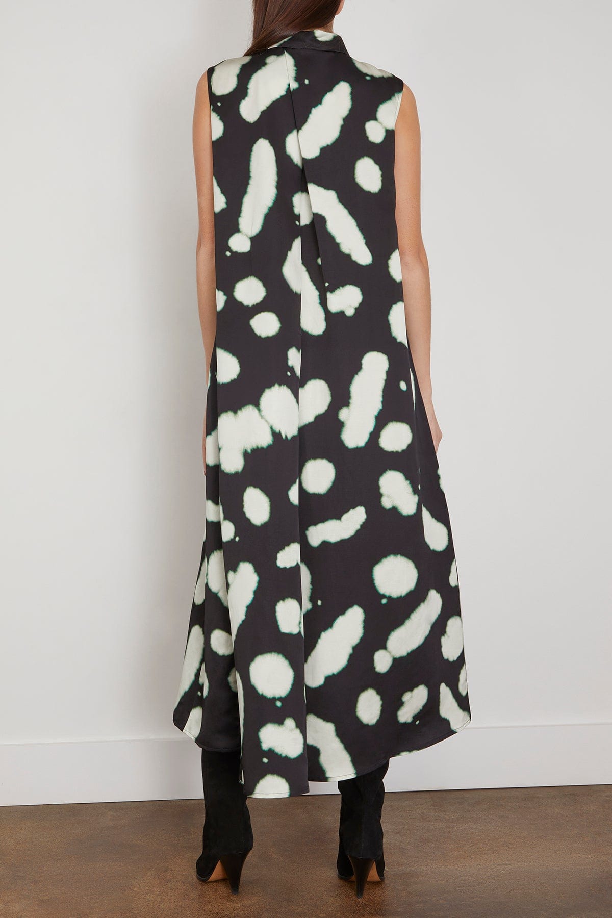 Christian Wijnants Casual Dresses Dade Dress in Black White Galaxy Big Christian Wijnants Dade Dress in Black White Galaxy Big