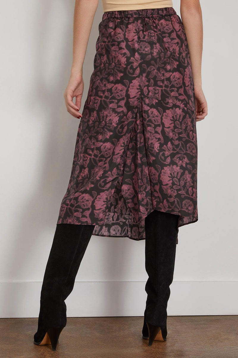 Camelia Purple Midi Skirt – Beginning Boutique US