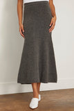 Clea Skirts Marta Boucle Skirt in Charcoal Clea Marta Boucle Skirt in Charcoal