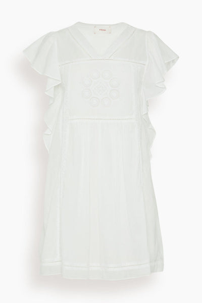 Marlena Dress in White