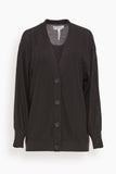 Apiece Apart Sweaters Drippy Tissue Cardigan in Deep Espresso Drippy Tissue Cardigan in Deep Espresso