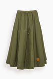 Simkhai Flynn Skirt in Olive