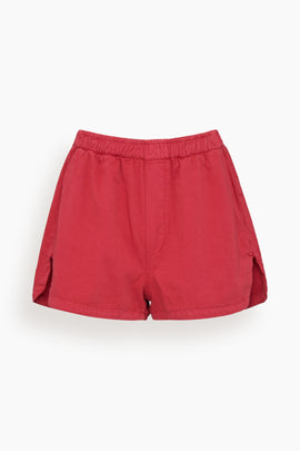 The Track Short in Red