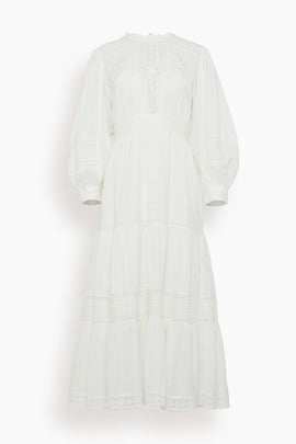 Clay Dress in Blanc