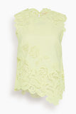 Ulla Johnson Tops Marlis Top in Citron Ulla Johnson Marlis Top in Citron