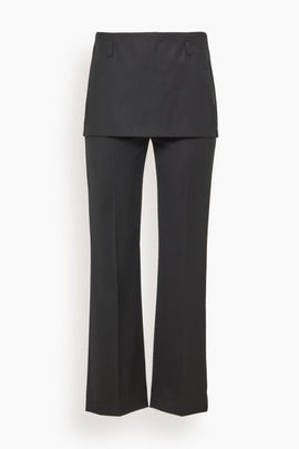 Skirt Trousers in Black