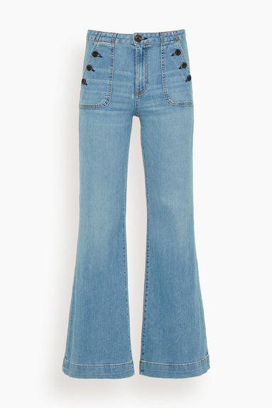 Askk NY Jeans Brick House Wide Leg Jean in Harbour Askk NY Brick House Wide Leg Jean in Harbour