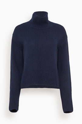 Fleur Sweater in Navy