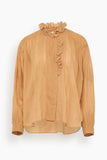 Leota Top in Caramel