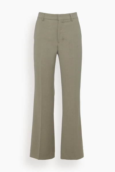 Flare Fit Trouser in Light Taupe