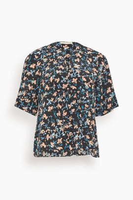 Calla Short Sleeve Top in Nocturne