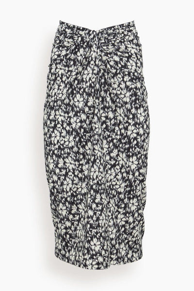 Jeldia Skirt in Black/White